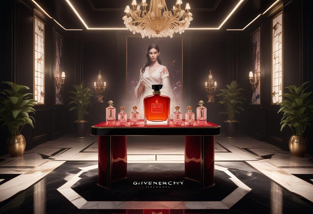 Ge ditt spelande en lyxig doft med Givenchy parfym! illustration