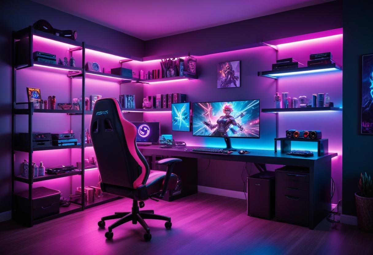 Hårvård för gamers illustration