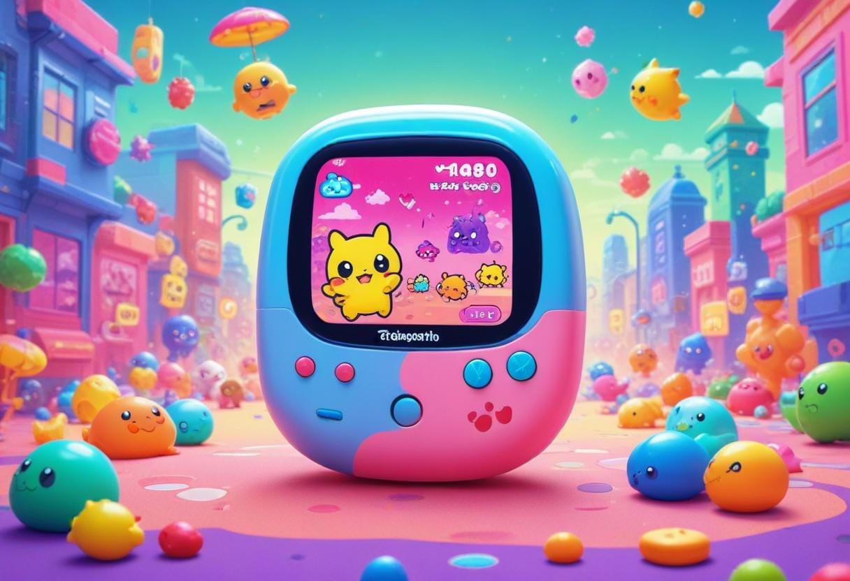 Tamagotchi är tillbaka – dags att återuppleva barndomen! illustration