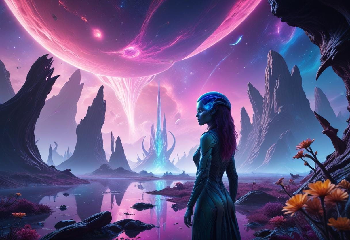 Upptäck den magiska doften av Alien parfym! illustration