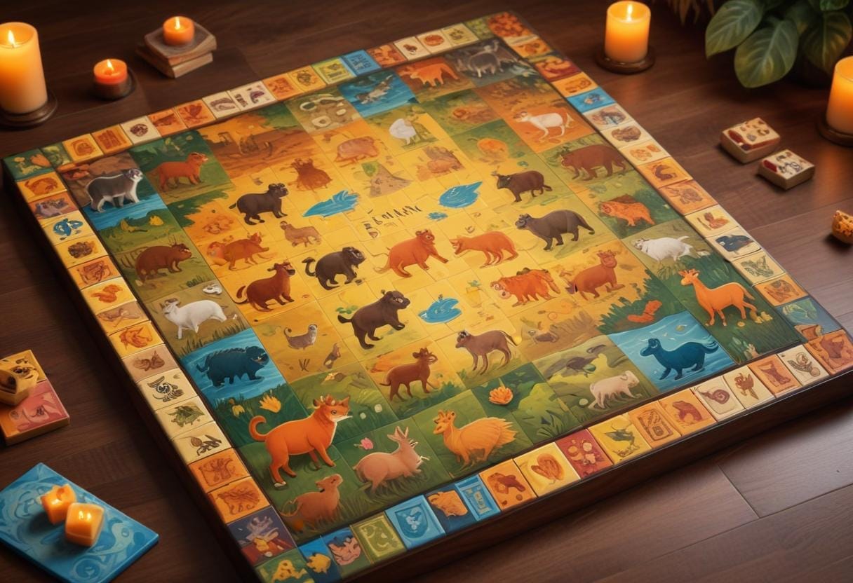 Upptäck spänningen med vildkatten spel för hela familjen! illustration