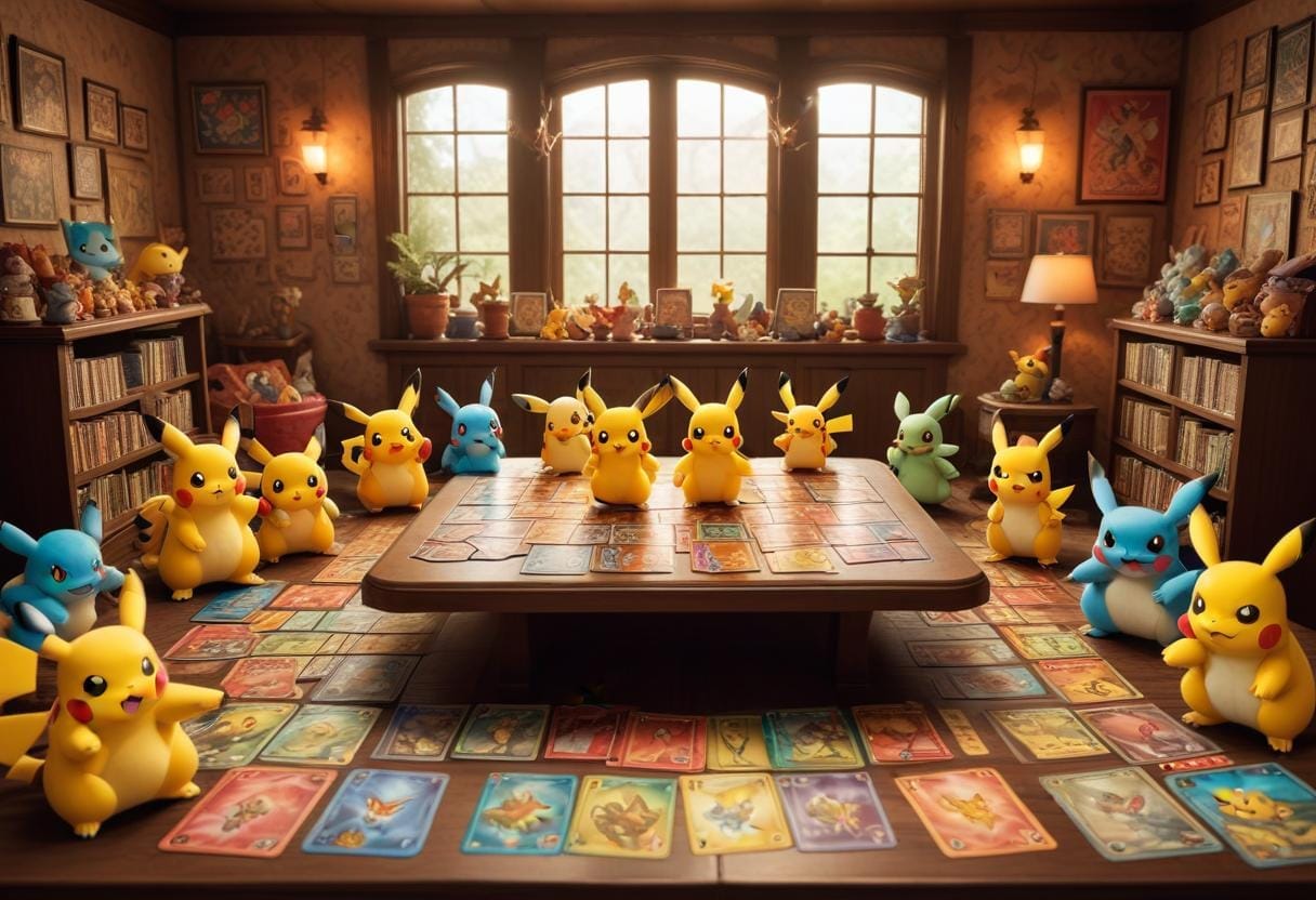 Upptäck spännande pokemonkort som alla samlare älskar! illustration