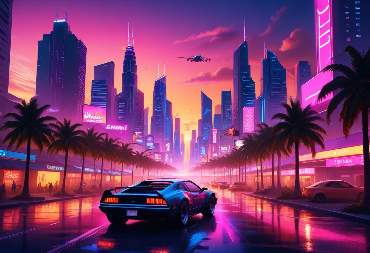 När kommer GTA 6 ut? spännande nyheter för gamers illustration